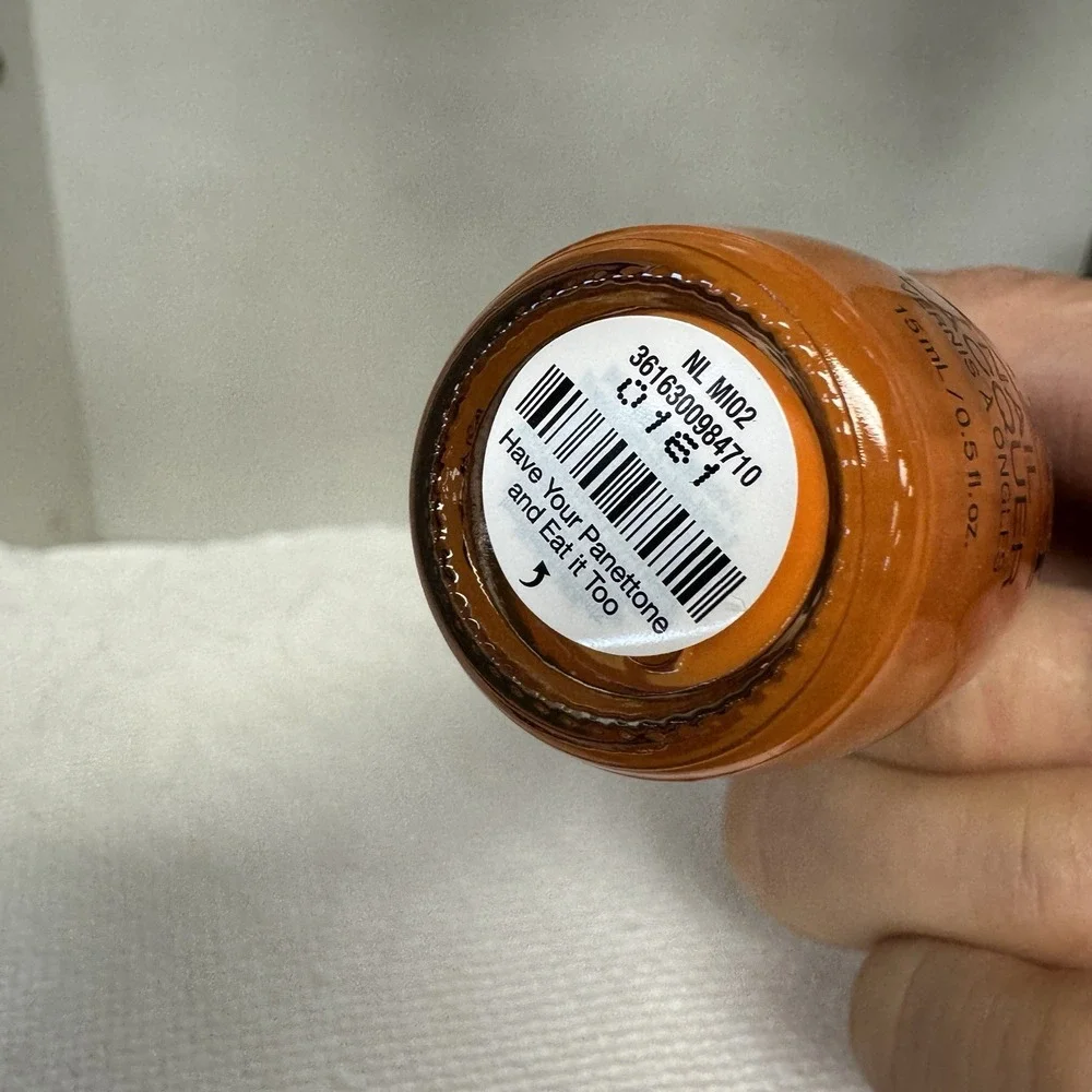 OPI Nail Lacquer MI02 Have Your Panettone and Eat it Too 15 mL. 0.5 Oz. New